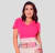 Blusa Feminina Social Gola V Pink - Carine - comprar online