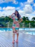 Vestido Tubinho Manga Princesa - Melina - comprar online