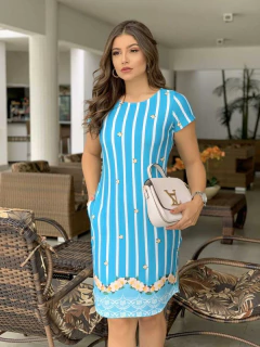 Vestido Soltinho com Bolso Moda Evangélica – Gisnara - comprar online