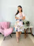 Vestido Duas Marias Estampado Evangélico - Melinda na internet