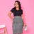 Conjunto Evangélico Saia Lápis Blusa Preta - Marinalda - comprar online