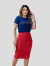 Conjunto Evangélico Saia Lápis Blusa Feminina - Emily - comprar online
