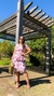 Vestido Peplum Estampa de Flores na internet