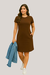 Vestido Soltinho com Bolso Malha Montaria – Natiele - comprar online
