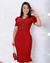 Vestido Tubinho Manga Princesa - Leonora - comprar online