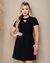 KIT 2 VESTIDOS - Vestido Nubia preto e marsala na internet