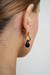 AROS •CARAMELO• NEGRO BRONCE/PLATA - tienda online