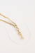 COLLAR •DISFRUTE• BLANCO ORO - comprar online