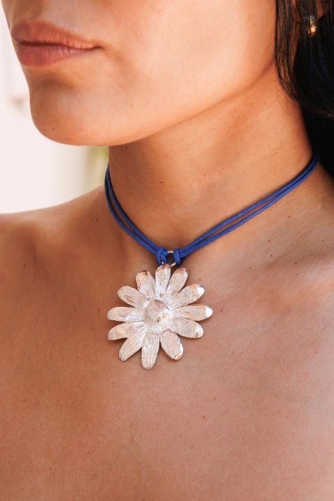 COLLAR •NATURALEZA• PLATA - byjuno