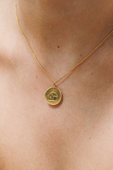 COLLAR •LO QUE UNO AMA• ORO - comprar online