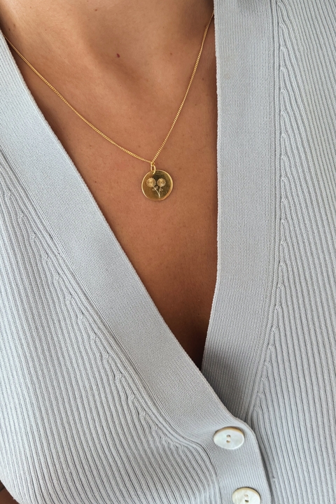 COLLAR •NOS TENEMOS• ORO