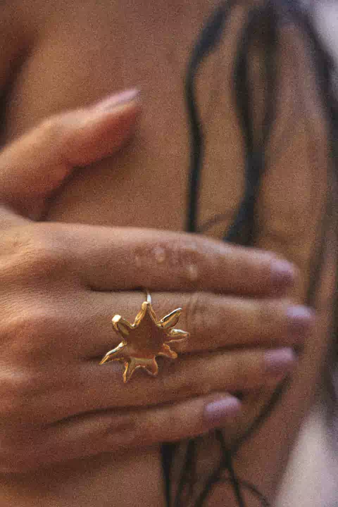 ANILLO •CONEXIÓN• BRONCE - byjuno