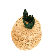 Cesto Abacaxi Rattan - comprar online