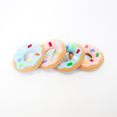 Kit Donuts azul e rosa