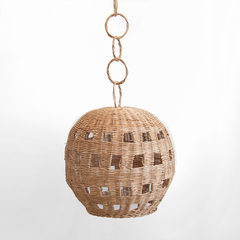 Luminária Colmeia Rattan G