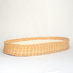 Trocador rattan com colchão