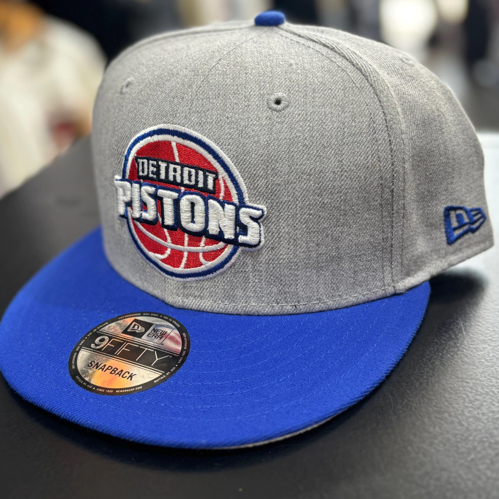 PISTONS 9FIFTY (snapback) GREY