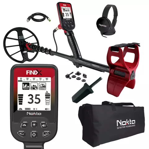 Detector de Metales Nokta Findx Sumergible - Kit accesorios de regalo!