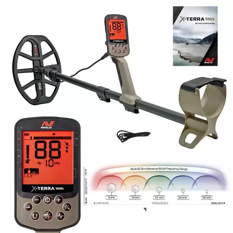 Detector de Metales Minelab XTerra Elite Multifrecuencia Simultanea Sumergible 5M - comprar online