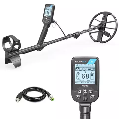 Detector de Metales Nokta Simplex BT Sumergible Bobina de 11´´ DD