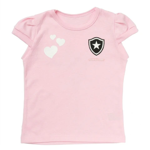 Camisa Botafogo Rosa Canelada