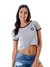 camisa botafogo feminina cropped