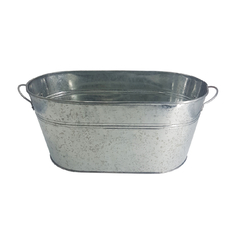Balde para champagne oval de chapa 19x37x17 cm Crystal Rock