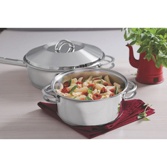 Batería Cocina Acero 6 Piezas Solar Tramontina - comprar online