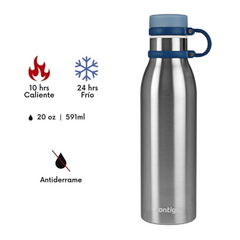 Botella Térmica Deportiva Acero 591 ml Varios Modelos Matterhon - comprar online