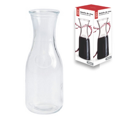 Botella De Vino Chica Vidrio 500 Cc Crystal Rock en internet