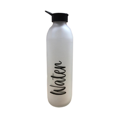 Botella agua vidrio Water 1 litro Herevin