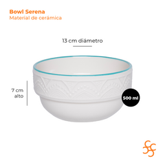 Bols Serena Sky 500 Ml Cerámica Walplo - comprar online