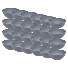 Compotera 11 Cm Plástico Fusion Carol Color Gris x24