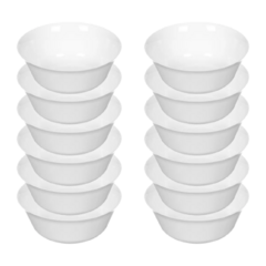 Compotera Opalina Vidrio Blanca 424502 Nadir X12