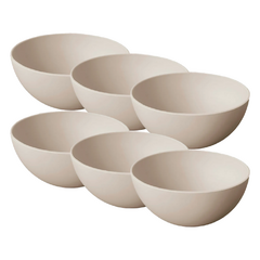 Compotera 11 Cm Plástico Fusion Carol Color Tiza x6