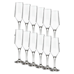 Copa Bistro Buffet Champagne Vidrio Nadir 186ml x12
