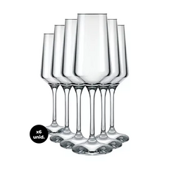 Copa Vidrio Champagne Brunello Nadir 225 ml Set x6