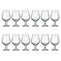 Copa Cerveza Vidrio Dublin Stout Nadir 400 ml Set x12 x6 - comprar online