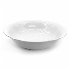 Ensaladera de porcelana blanca Vanna Verbano en internet