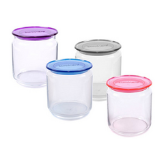 Frasco plano 500 ml con tapa Purple lila Luminarc en internet