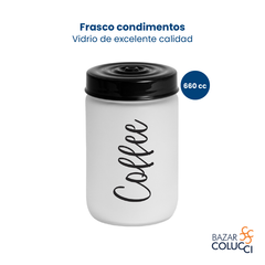 Frascos condimentos vidrio 660cc Herevin - comprar online