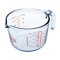 Jarra Medidora 1000 Cc Prepware Vidrio Mercator
