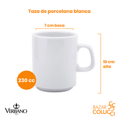 Jarro Café Nº 2 Línea Recta x6 Verbano en internet