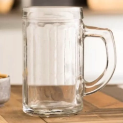 Jarro Chopp Cerveza Modelo Praga 400cc Vidrio Rigolleau x12 - tienda online