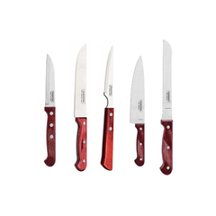 Juego 5 piezas de churrasco Polywood Tramontina
