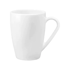 Jarro mug 350 ml vidrio opalino blanco Carol x12 - comprar online
