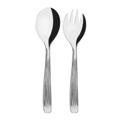 Juego Cubiertos Para Ensalada Acero Inox. Athenas x2 Tramontina