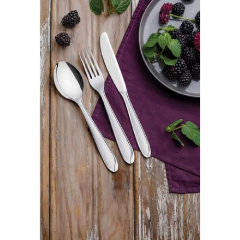 Cuchillo Y Tenedor Postre Línea Laguna Acero Inoxidable Tramontina - comprar online