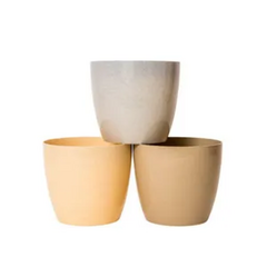 Maceta Umbra arena 16 cm granitic Gemplast en internet