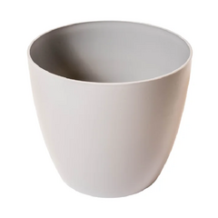 Maceta Umbra gris 16 cm granitic Gemplast